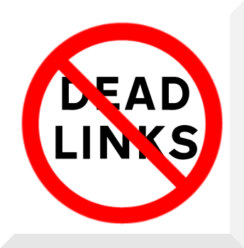 no dead links