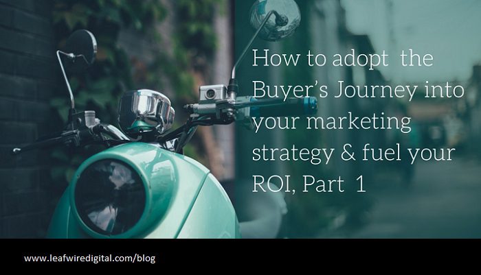 Tap into Your Buyer’s Journey for More Marketing ROI, Part 1