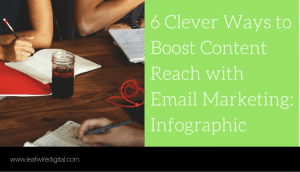 email marketing for improved content strategy
