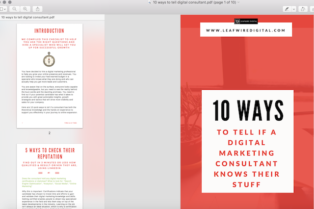 Shrink brochure and ebook production times with Canva