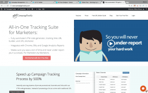 All in one tracking suite for marketers