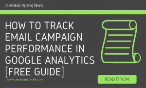 email campaign tracking in GA