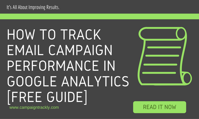 email campaign tracking in GA