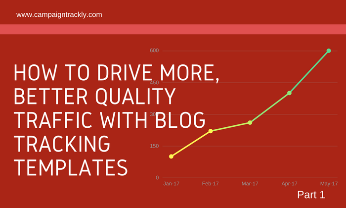 Blog tracking templates for better analytics results