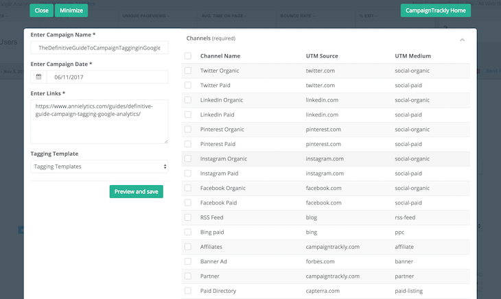 YourTaggingDashboard