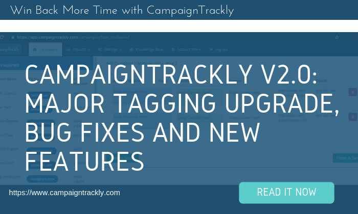 We have adding major multiple link tagging automation for UTMs and custom tags