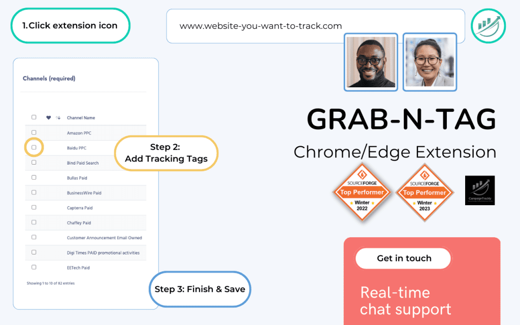 Get the CampaignTrackly Chrome Extension Google Chrome URL Builder Extension