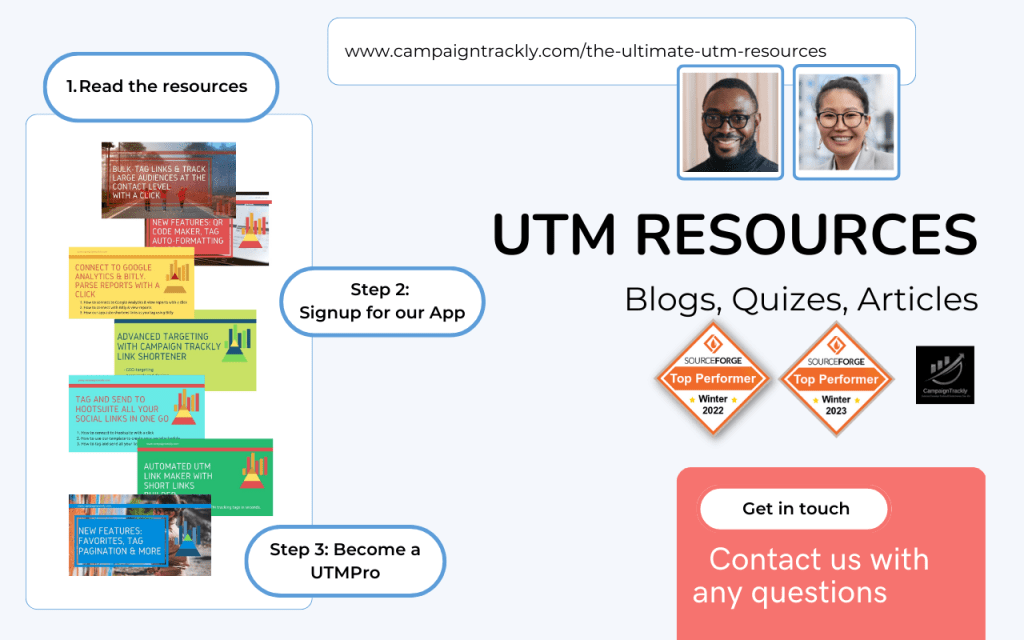 UTM Builder Training Resources