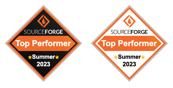 Sourceforge Top Performer Summer2023