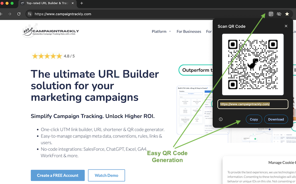 Easy QR Code Generation