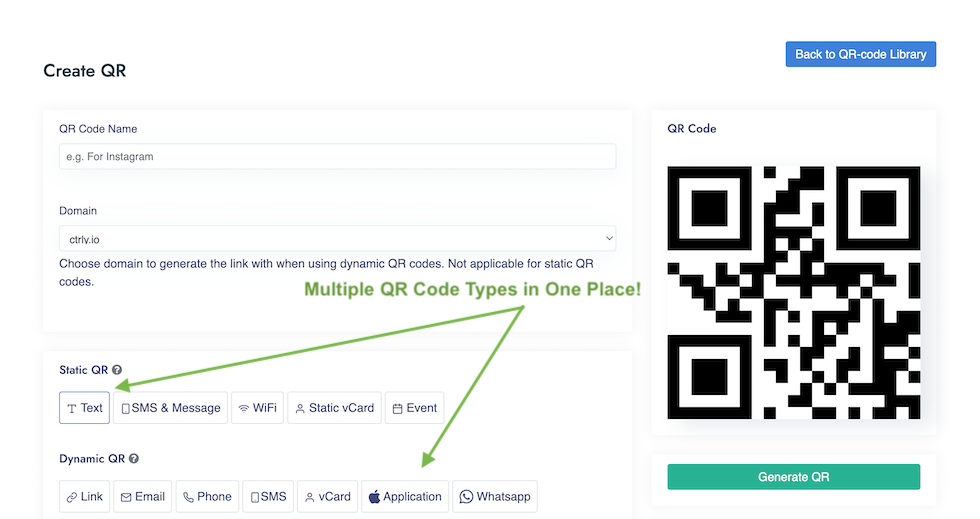 QR Code Generation