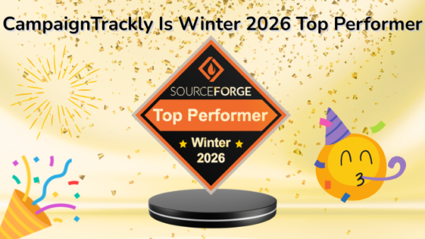 CampaignTrackly Wins Top Performer Winter 2026 Award | CampaignTrackly