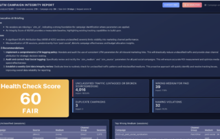 Get the AI-driven GA4 UTM Campaign Integrity Diagnostic Audit