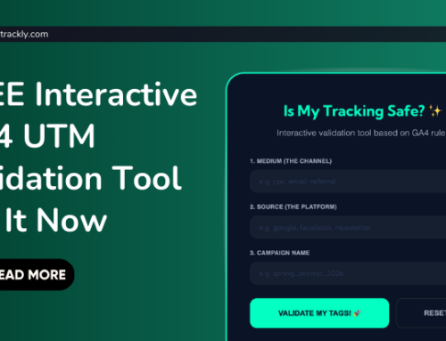 Interactive Google UTM Checker & Validation Tool