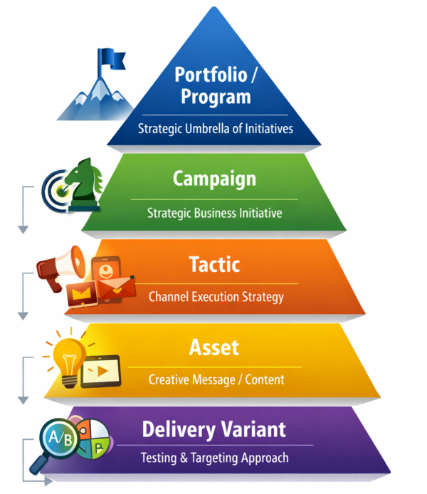 The best marketing taxonomy for campaign, tactics and asset naming conventions