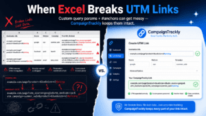Learn why automated URL builders like CampaignTrackly prevent Broken Anchor links