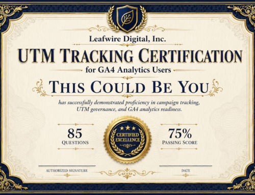 UTM Campaign Tracking Certification: Expert Practitioner
