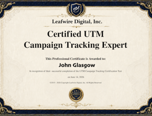 Take the UTM Campaign Tracking Certification: Get Acknowledged as an Expert